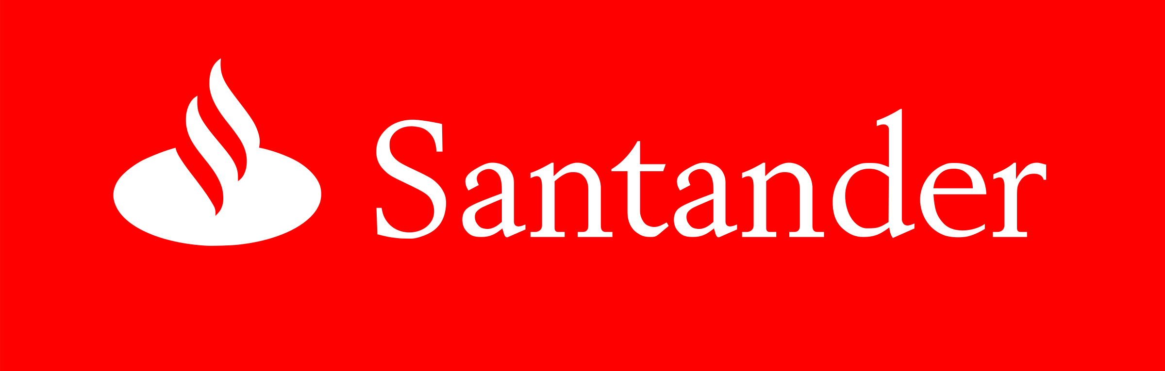 Logo de Santander - Banco colaborador
